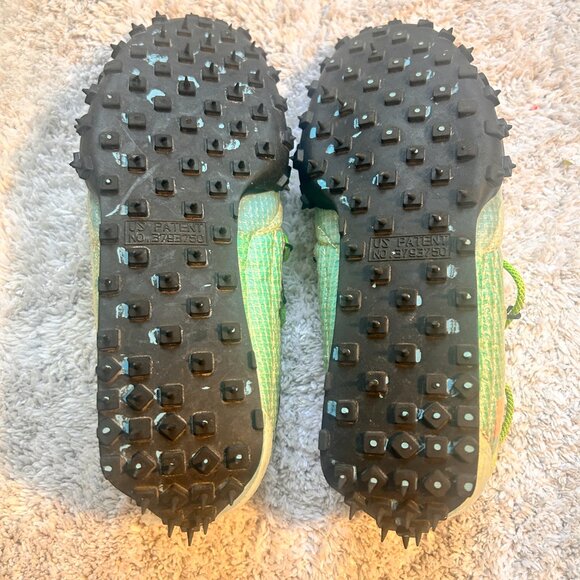 Size 8.5 - Off-White x Nike Waffle Racer Vivid Sky - Picture 3 of 6